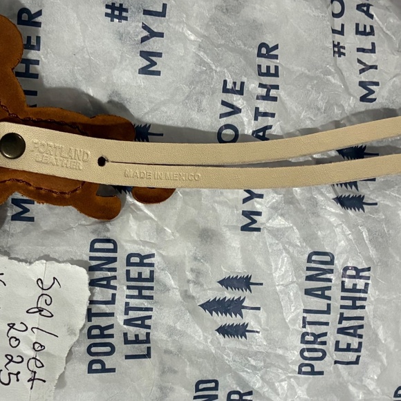 DAKOTA Portland Leather Monkey Keychain Charm FAST SHIP Portland Leather Charm - Picture 5 of 6